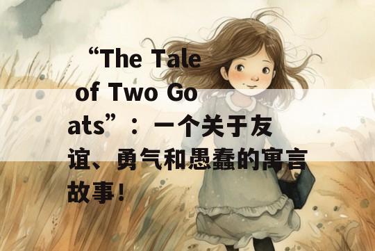  “The Tale of Two Goats”：一个关于友谊、勇气和愚蠢的寓言故事！