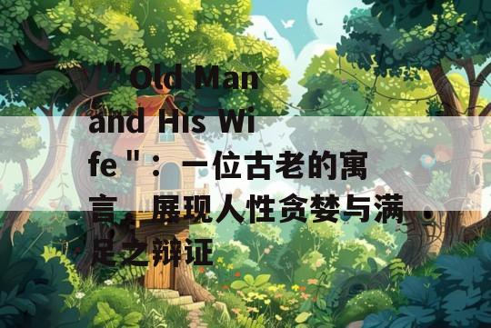  ＂Old Man and His Wife＂：一位古老的寓言，展现人性贪婪与满足之辩证